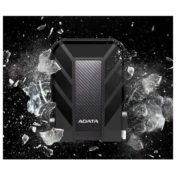  قرص صلب خارجي من اي داتا HD710 Pro سعة 1 تيرابايت - اسود 
