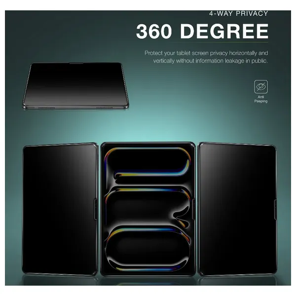 Green Lion iPad Screen Guard 360° Privacy - Black
