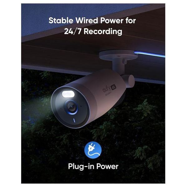  Anker T8600321 - Home Security Camera - 4K - White 