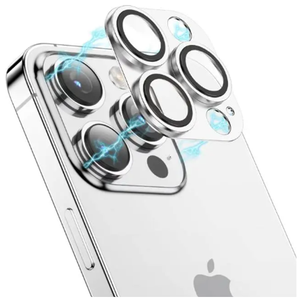 GREEN LION Camera Protector For iPhone 14 Pro & 14 Pro Max - Silver