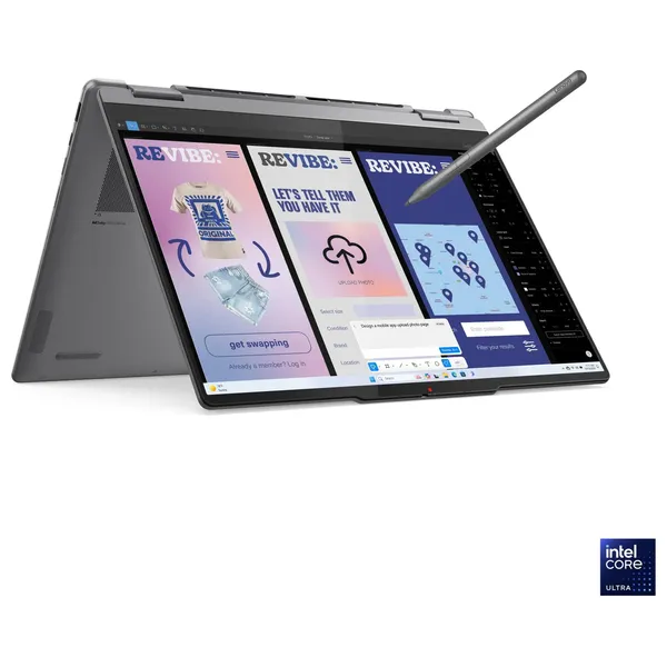 Lenovo Laptop 14 Inch - 83JQ00B1AX - Intel Core Ultra 7 256V - 16GB/512GB SSD - Shared - WIN 11 PRO K