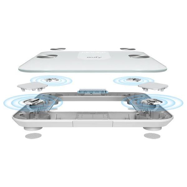 ميزان شخصي انكر - T9120K21 - بلوتوث - ابيض