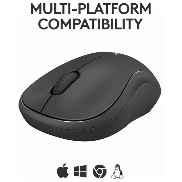  Logitech M241 - Bluetooth Mouse - Black 