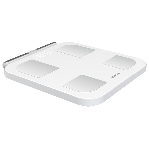 Green Lion Smart Body Scale with 8 Electrodes - Bluetooth 5 - 400 mAh - White