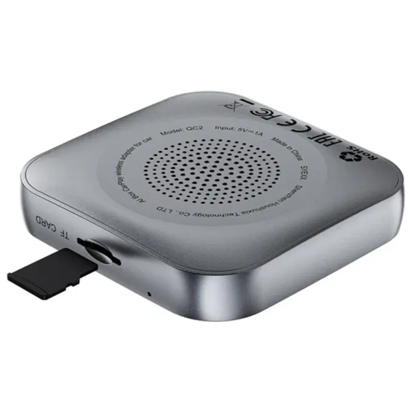  محول لاسلكي للسيارات ايس فاست - 2509WWXVAJC - اندرويد 14 - ذاكرة بحجم 2 كيكابايت/16كيكابايت - اسود 