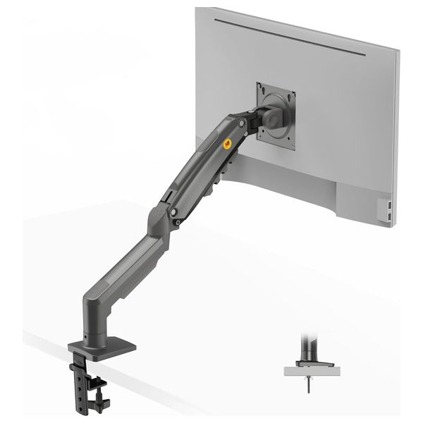  NORTH BAYOU EG NB H180 - Desk Monitor Arm - (17 to 30) Inch - Rotation 360° - NORTH BAYOU EG - Black 