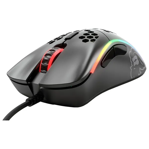  Glorious Wired Gaming Mouse - RGB Lighting - Black 