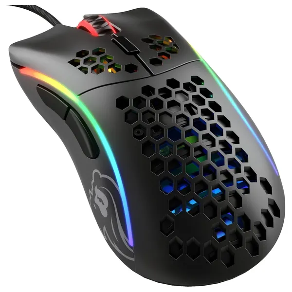  Glorious Wired Gaming Mouse - RGB Lighting - Black 