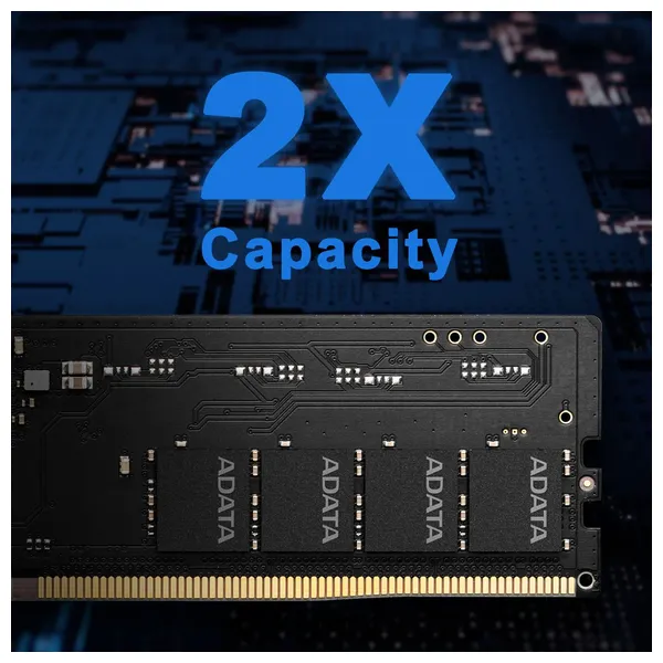 ADATA DDR5-5600 U-DIMM - Memory Module - 16GB - Black 