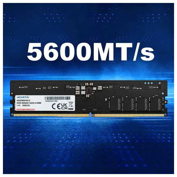  ADATA DDR5-5600 U-DIMM - Memory Module - 16GB - Black 