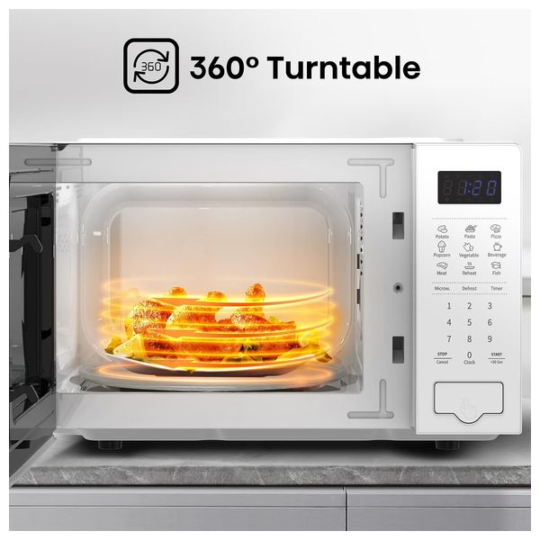  Hisense H20MOWS4 Microwave - LED Display - 20 Liters - White 
