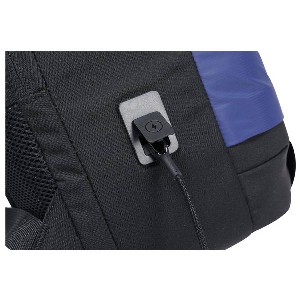  حقيبة ظهر لابتوب بورودو - يو اس بي - قفل بصمة - اسود 