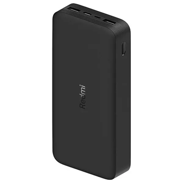  Xiaomi Redmi Power Bank - 20000mAh Battery - 18W Fast Charging - Black 