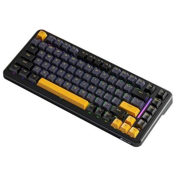  Attack Shark M86 - Wireless Mechanical Keyboard - 4000mAh - Bluetooth 5 - Black 