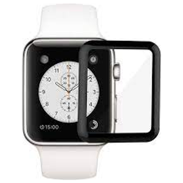  GREEN LION GRN 3DFULL 44MM - Screen Protector For Apple Watch - Black 