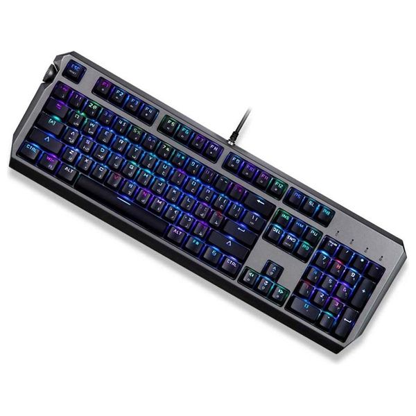  Porodo PDX219 RSW - Wired Keyboard - 1.8M - RGB - Black 