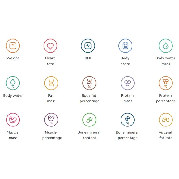  ميزان قياس الجسم شاومي - S400 - ابيض 