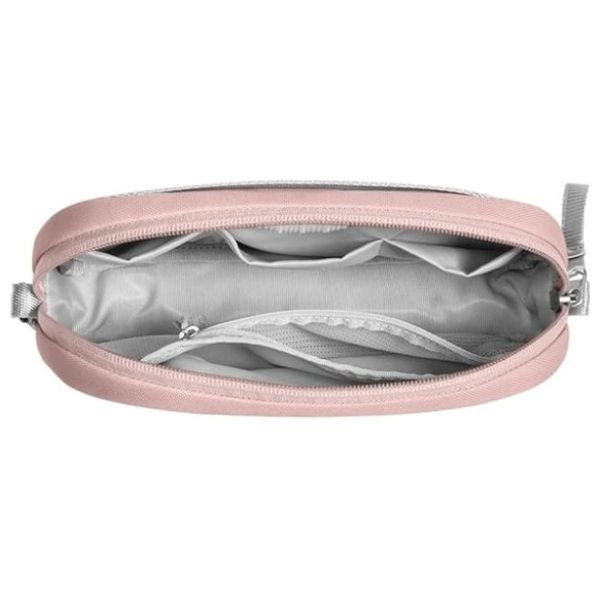  Tomtoc Light T12 – Electronic Accessory Pouch - 1L - Pink 