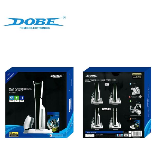 Dobe TP5-3537 Multlfunctiona Cooling Stand - White