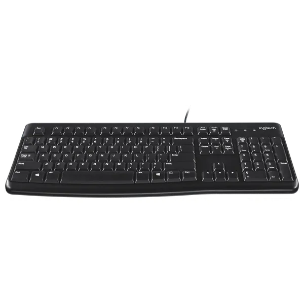  Logitech K120 Wired Keyboard - 1.5 m Cable - Black 