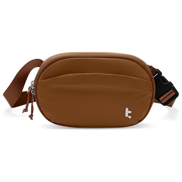 Tomtoc SlingBean T32 -  Belt Bag - Adjustable strap - Brown