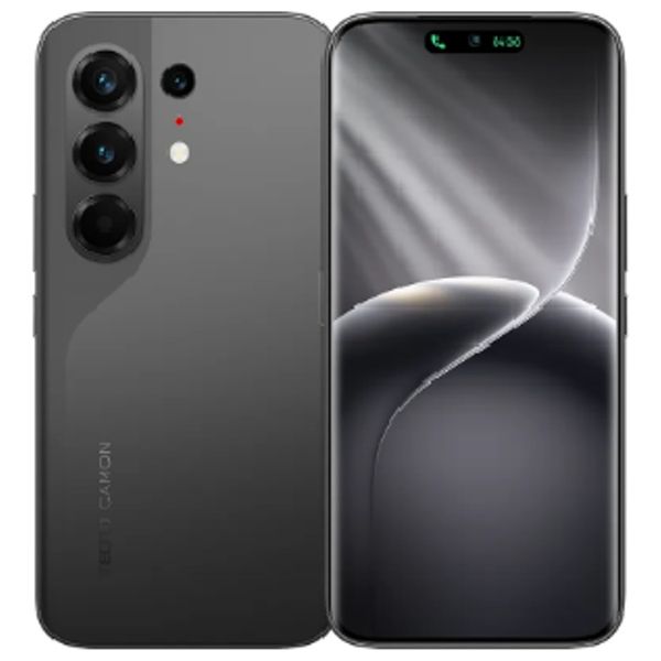تيكنو كامون 50 برو - دبل سيم - شاشة 6.78 بوصة AMOLED منحنية - معالج MediaTek Helio G200 Ultimate - بطارية 6500 مللي أمبير، شحن 45 واط، AI