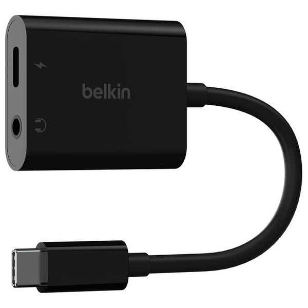 محول الصوت بلكن - بقوة 60 واط - اسود