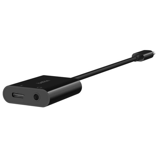 محول الصوت بلكن - بقوة 60 واط - اسود