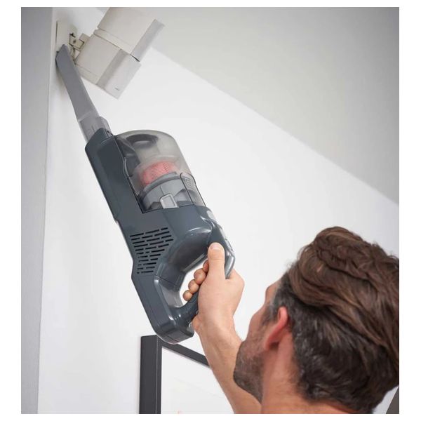  مكنسة محمولة بلاك اند ديكر - BHFEA520J GB - بقوة 20 فولط - رمادي 