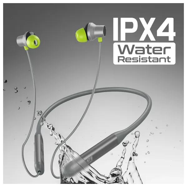  Promate Velcon - Bluetooth Headphone In Ear - Bluetooth 5 - Up To 220 mAh - Gray 