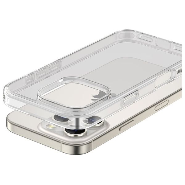  GREEN LION Mobile Cover For iPhone 16 - Transparent 