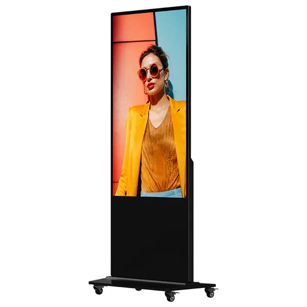  Hikvision  DS D6055UN D/S - Digital Signage Display  - 55 Inch - Standalone - Slim - 4K UHD - Black 