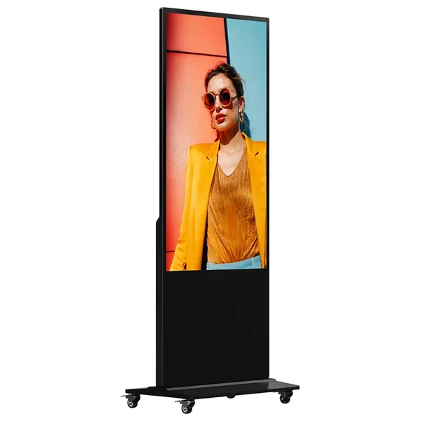 Hikvision  DS D6055UN D/S - Digital Signage Display  - 55 Inch - Standalone - Slim - 4K UHD - Black 