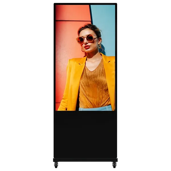  Hikvision  DS D6055UN D/S - Digital Signage Display  - 55 Inch - Standalone - Slim - 4K UHD - Black 