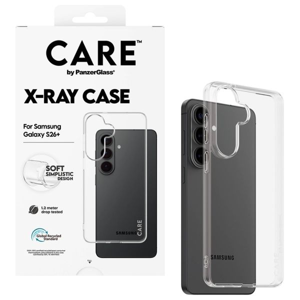  PanzerGlass CARE X-Ray Case for Samsung Galaxy S26 Plus - Transparent 