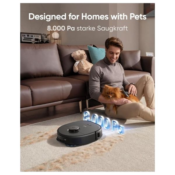  مكنسة روبوت انكر - Eufy X10 Pro - اسود 