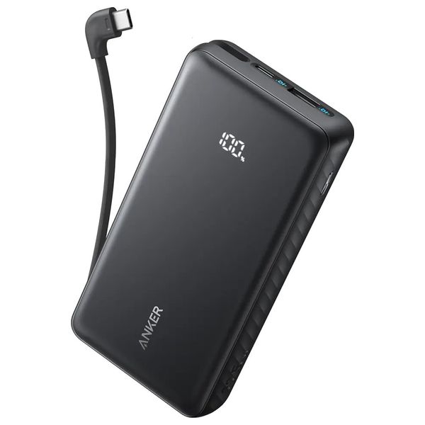  Anker A110EH11 - Power Bank with USB-C Cable - 20000mAh - 22.5W - Black 