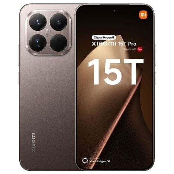 شاومي 15T برو - دبل سيم - 6.83 انج 144 هيرتز اموليد - ميدياتك دايمنسيتي 9400+ (3nm) - بحجم بطارية 5500 مللي امبير 