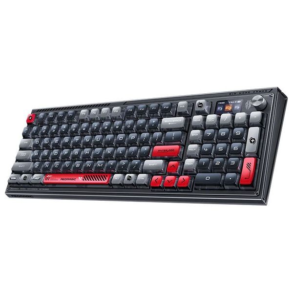  لوحة مفاتيح ميكانيكية ريدماجيك - GK001J - اتصال سلكي ولاسلكي وبلوتوث - اسود 