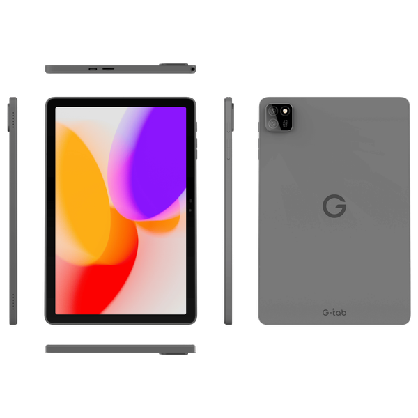  G-tab T9 pro - 10.1 inch - Allwinner A333 - 5500 mAh - 10W - Gray + Pen + Keyboard + Mouse 