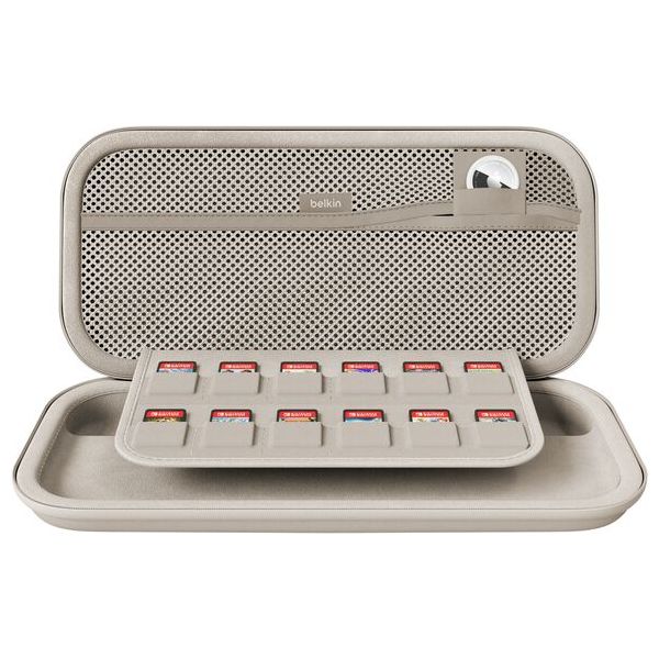 حقيبة سفر لجهاز نينتندو سويتش 2 من بلكن - مقاومة للماء - بني