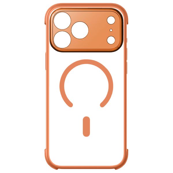 Mobile Cover For iPhone 17 Pro Max - Orange