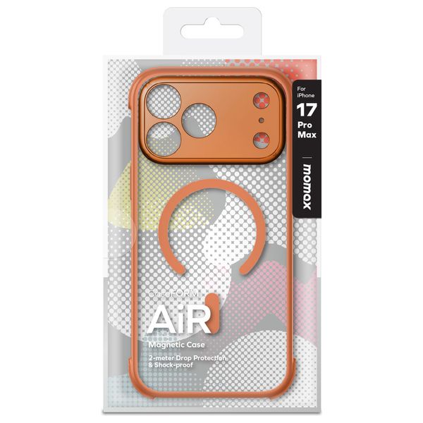 Mobile Cover For iPhone 17 Pro Max - Orange