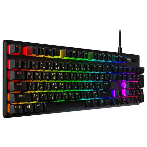  HyperX Alloy Origins mechanical gaming keyboard - RGB lighting - Black 