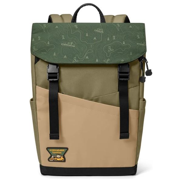  Tomtoc Slash T64 - Laptop Bag - 15.6 Inch - 18L - Green 