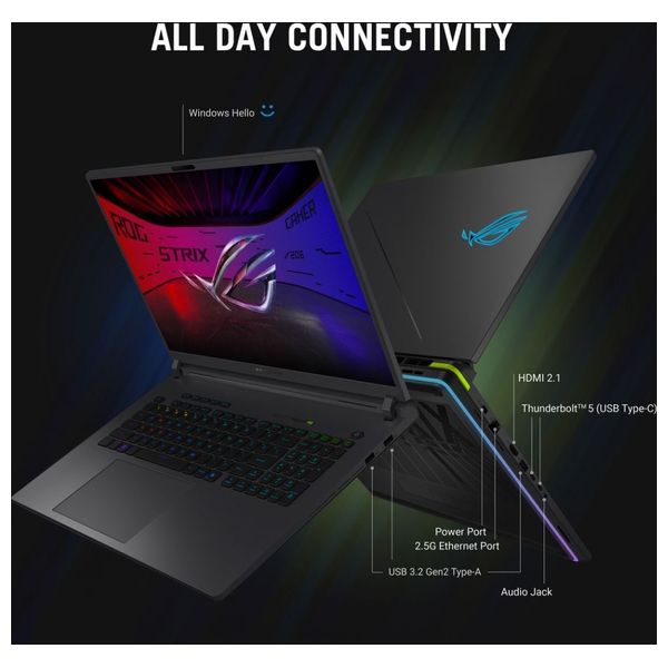  Asus ROG Strix G16 - 16 Inch - Intel Core Ultra 7 255HX - 16GB / 512GB SSD - RTX 5060 - DOS 