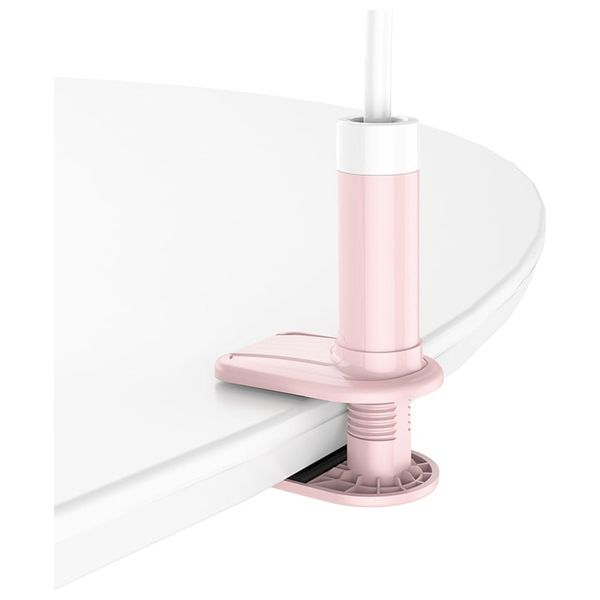  Hoco PH23 - Mobile Phone Holder - Desk Clamp Mount - Pink 