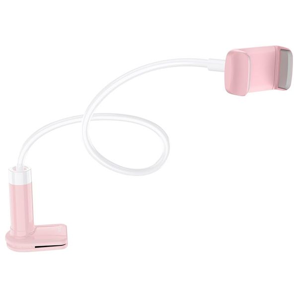  Hoco PH23 - Mobile Phone Holder - Desk Clamp Mount - Pink 