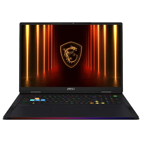  MSI Laptop 18 Inch - Raider 18 HX - Intel Core Ultra 9 285HX - 32GB/1TB SSD - NVIDIA RTX 5070Ti 12GB - Windows 11 