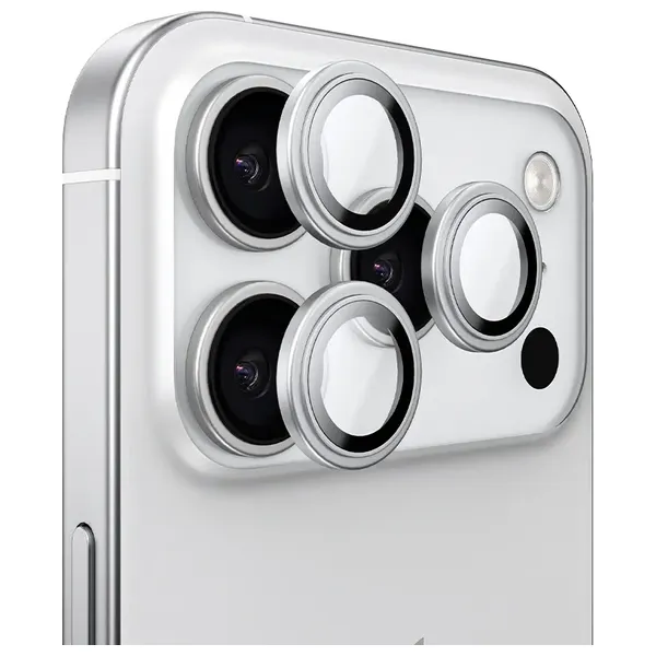 واقي عدسة الكاميرا فائق الوضوح من موماكس  لجهاز ايفون 17/17 برو ماكس - شفاف